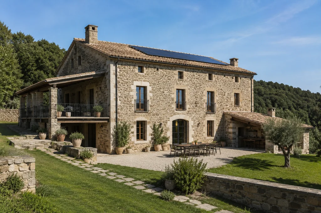 Rehabilitació de masia per a turisme rural a la Garrotxa